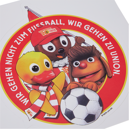 Autoaufkleber - Wir gehen zu Union