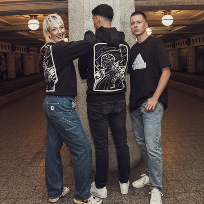 adidas T-Shirt - schwarz