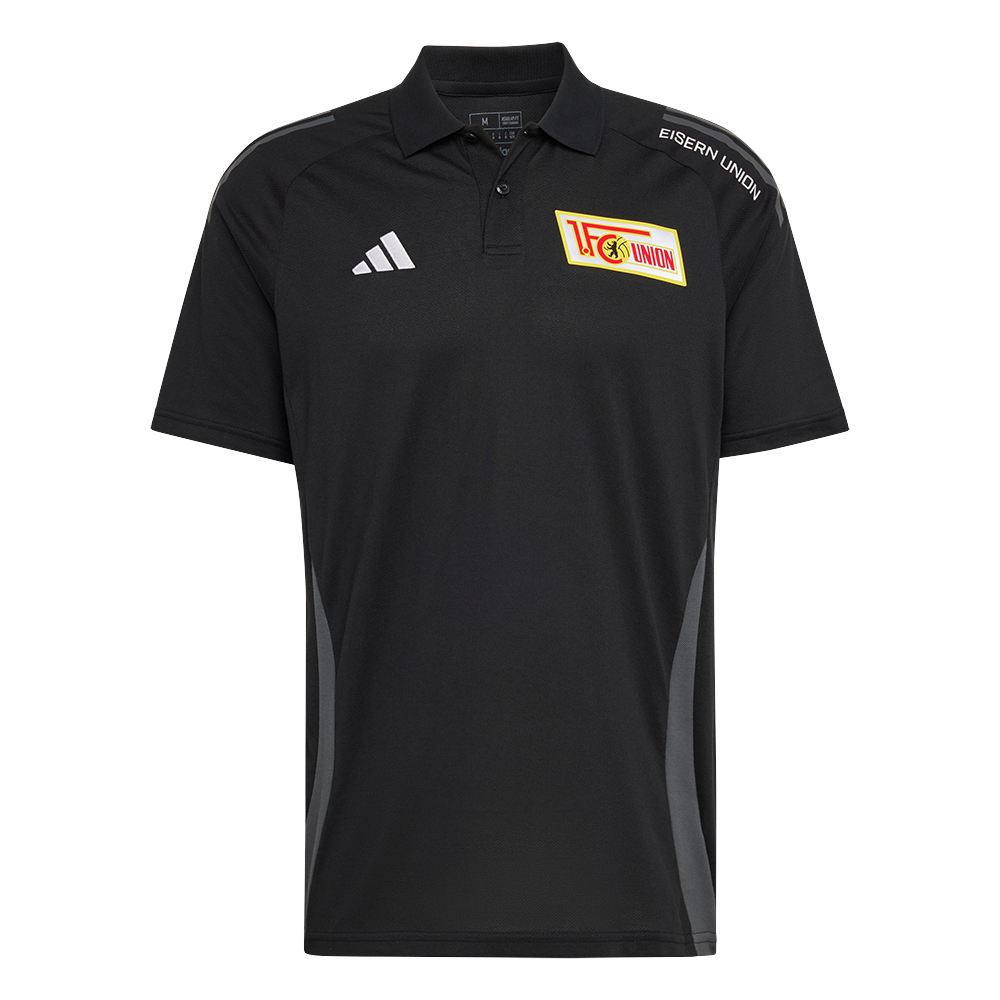 adidas Poloshirt - schwarz Team 24/25