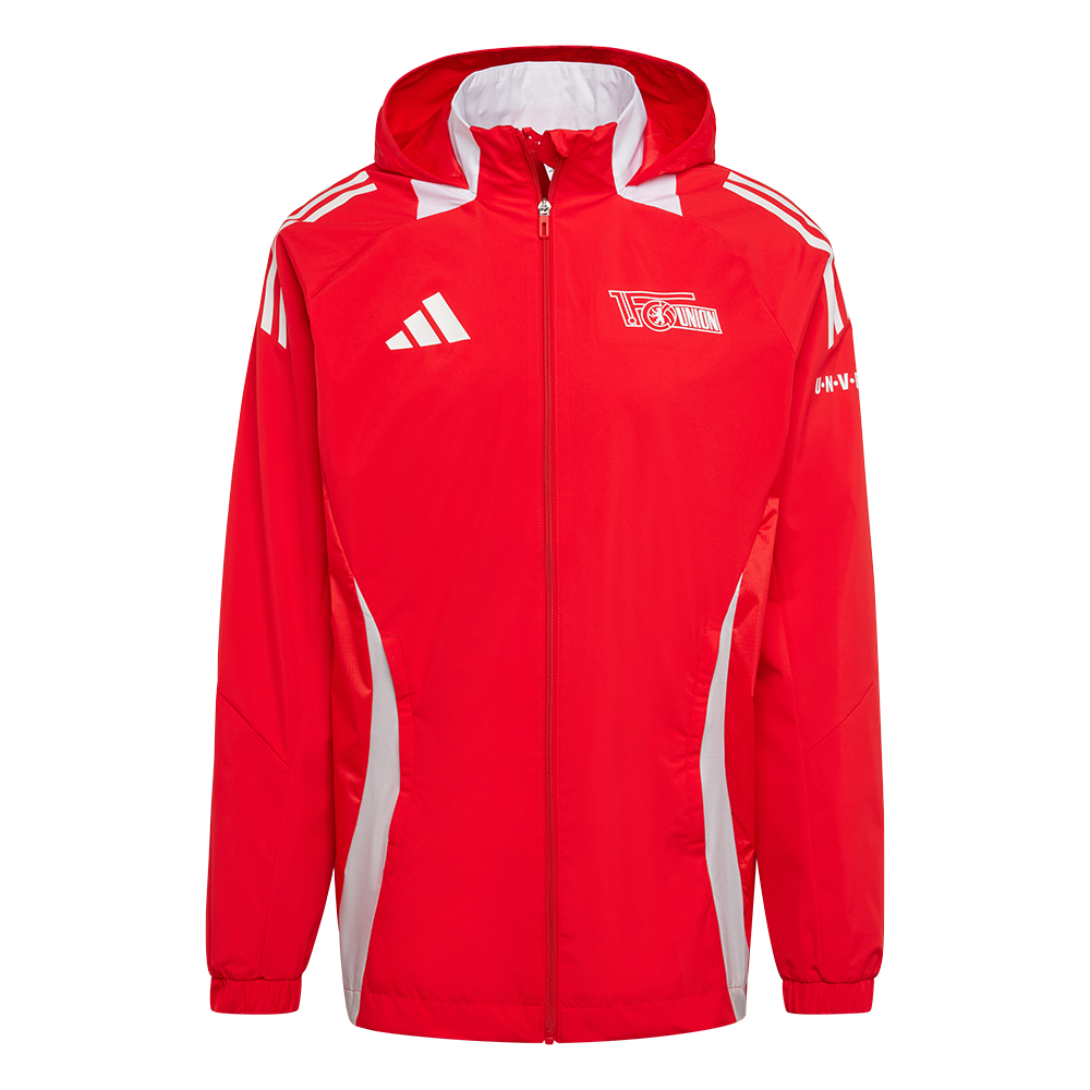 adidas Allwetterjacke - rot Team 24/25
