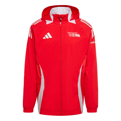 adidas Allwetterjacke - rot Team 24/25