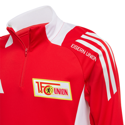 adidas Kinder Langarmshirt - rot 24/25