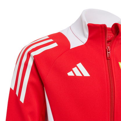 adidas Kinder Trainingsjacke - rot 24/25