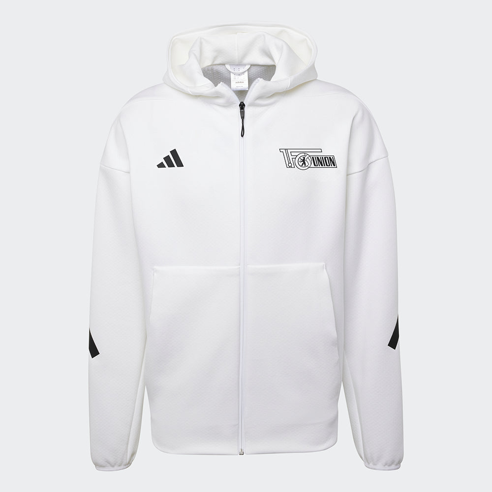adidas ZNE Jacke - weiß Team 24/25
