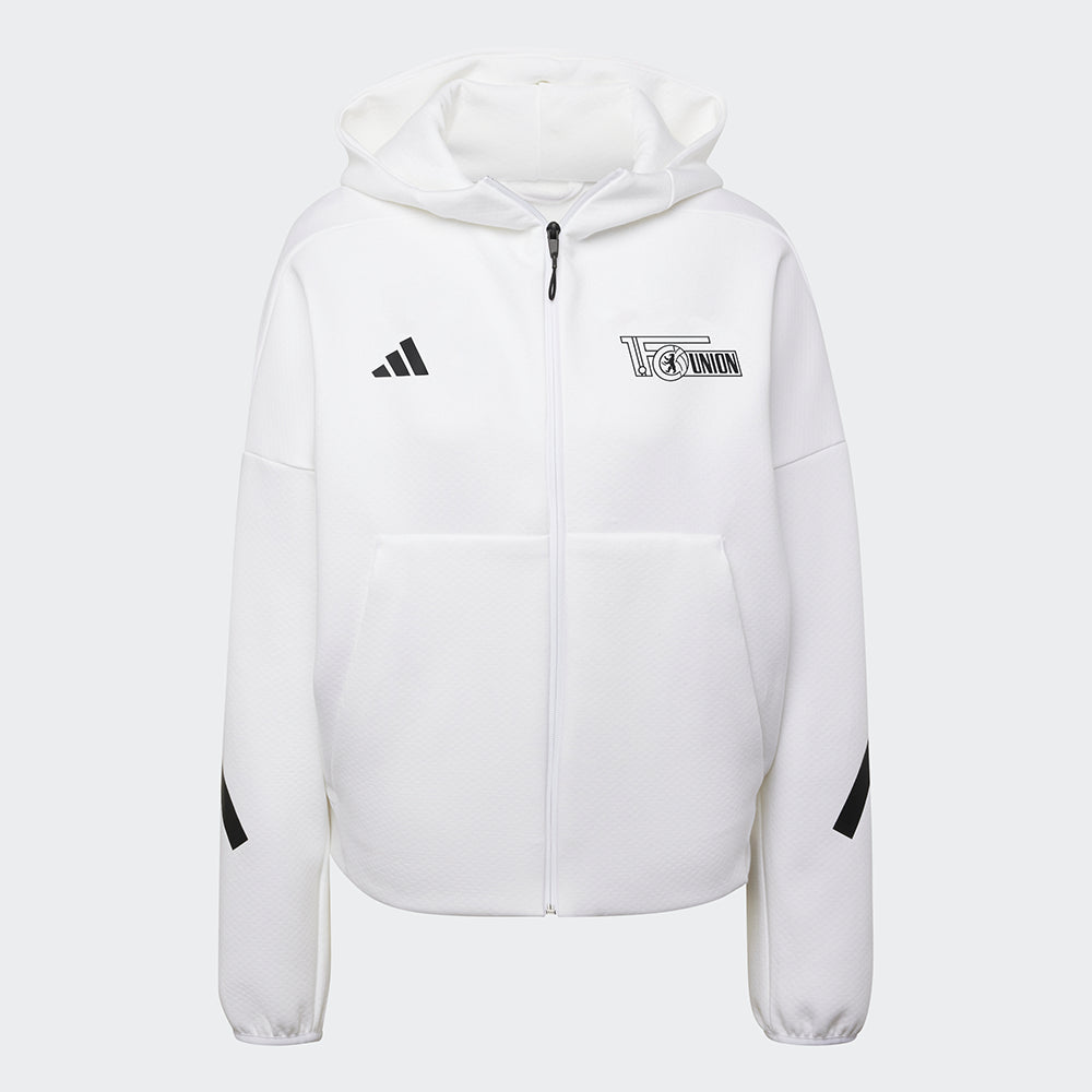 adidas Damen ZNE Jacke - weiß Team 24/25