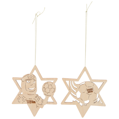 Weihnachtsanhänger Sterne 6er Set