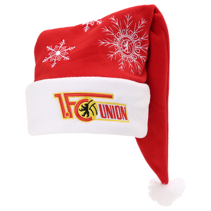 Kinder Weihnachtsmütze Logo - rot