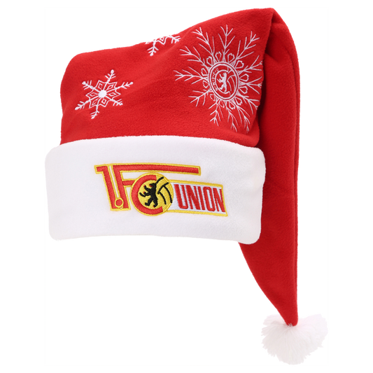 Kinder Weihnachtsmütze Logo - rot