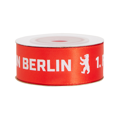 Geschenkband 2er Set - rot/weiß