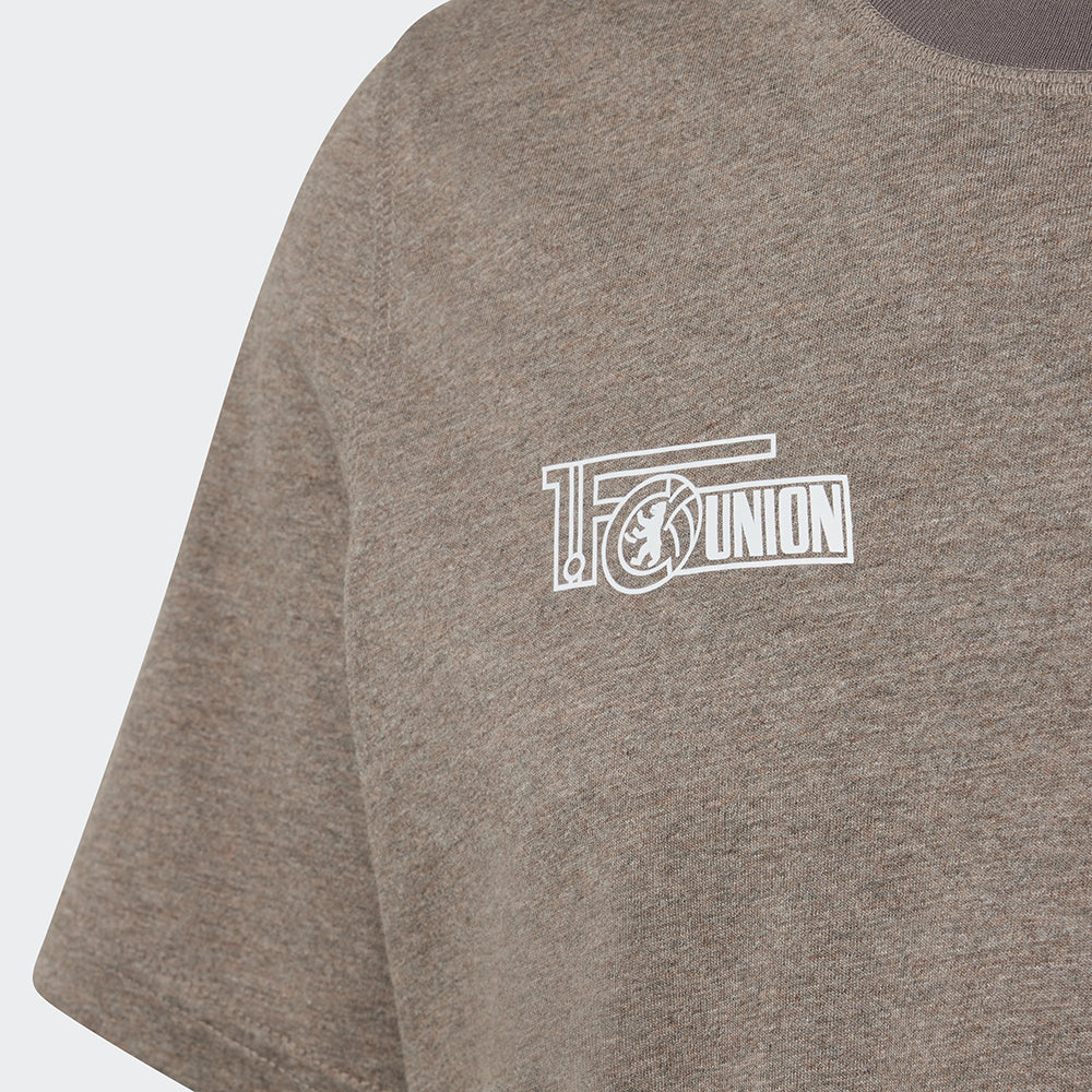 adidas T-Shirt - braunmeliert