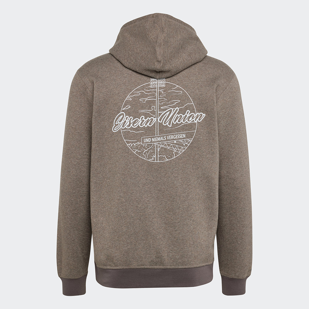 adidas Hoodie - braunmeliert