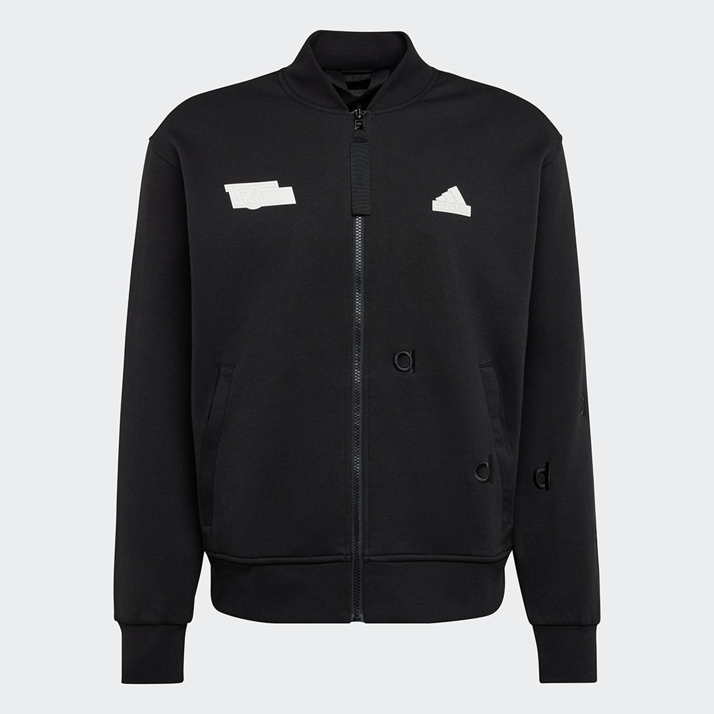 adidas Wendejacke - schwarz