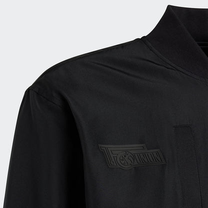 adidas Wendejacke - schwarz