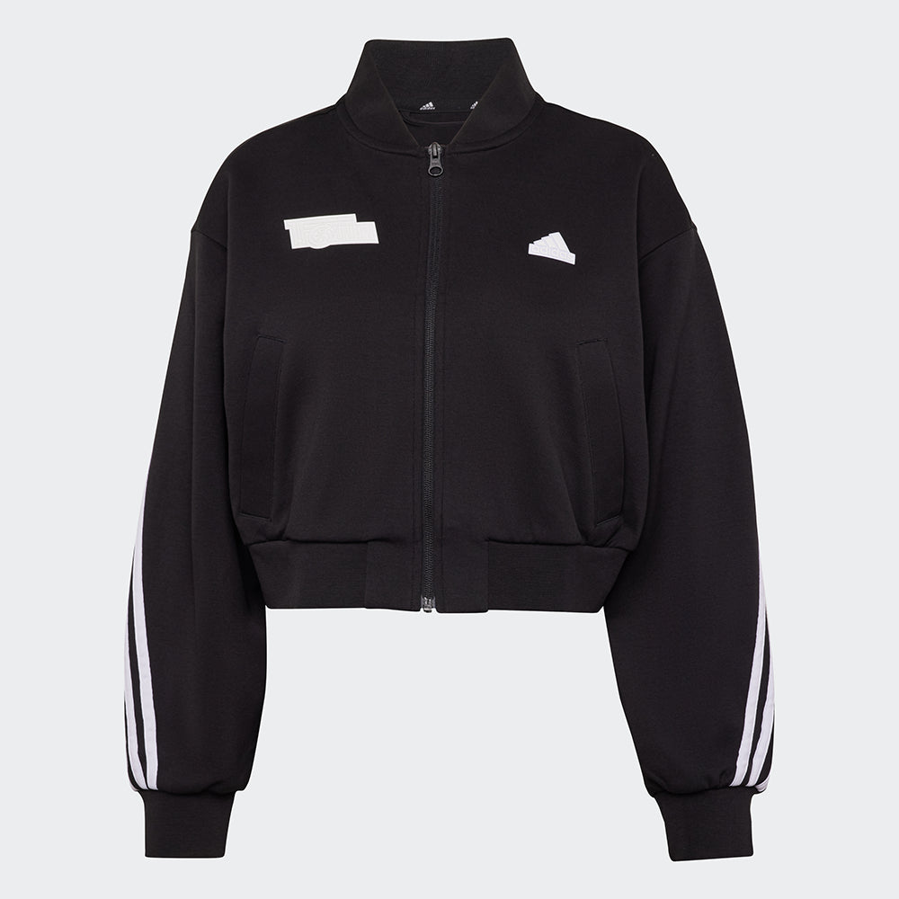 adidas Frauen Bomberjacke - schwarz