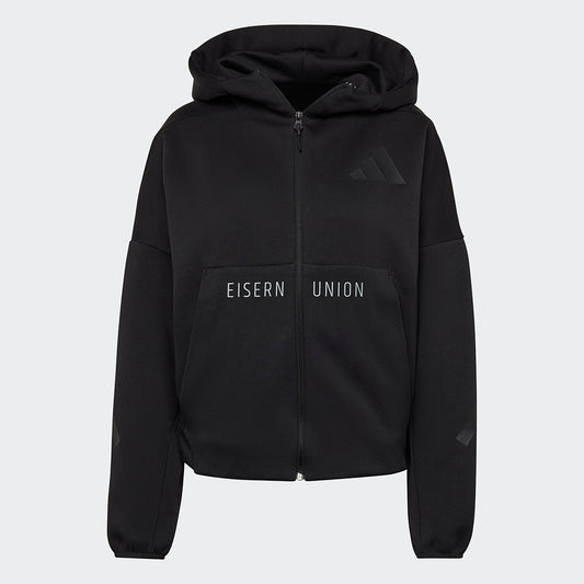 adidas Frauen Sweatjacke - schwarz