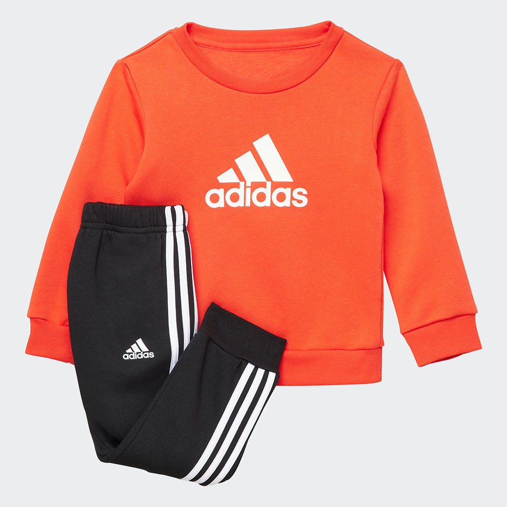 adidas Baby Jogginganzug - rot/schwarz
