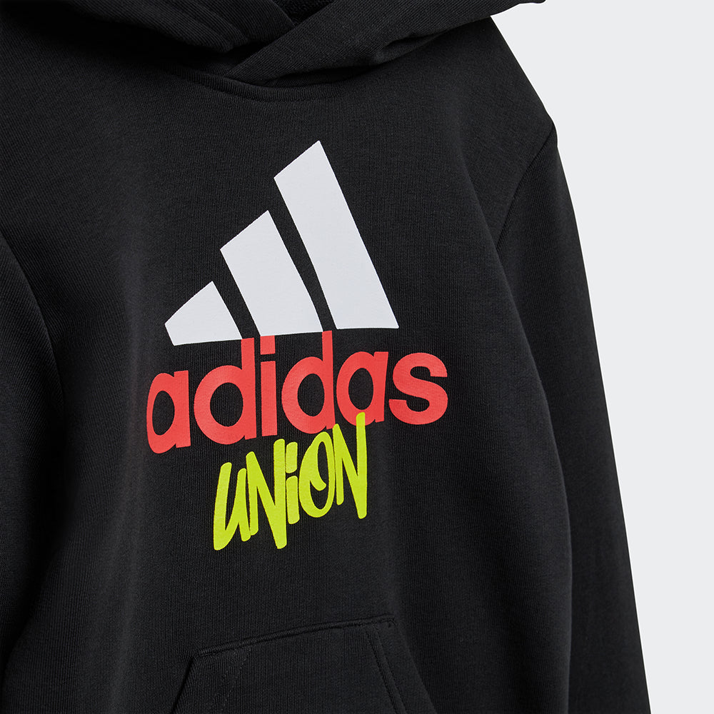 adidas Kinder Hoodie - schwarz