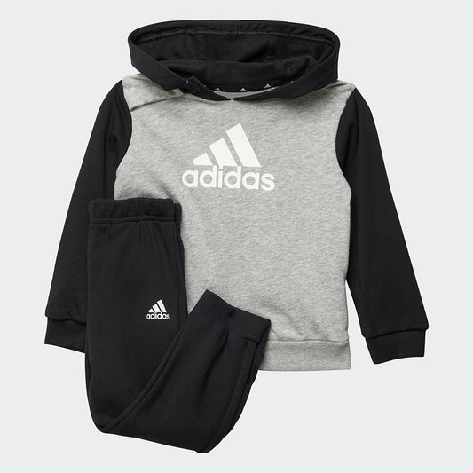 adidas Baby Jogginganzug - schwarz/grau