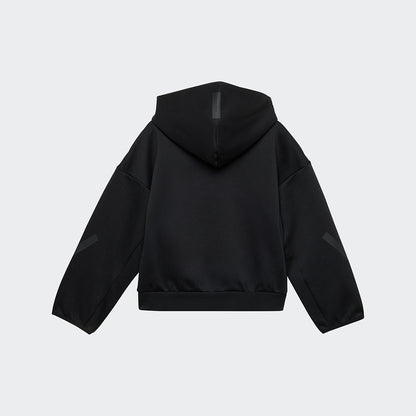 adidas Kinder Sweatjacke - schwarz