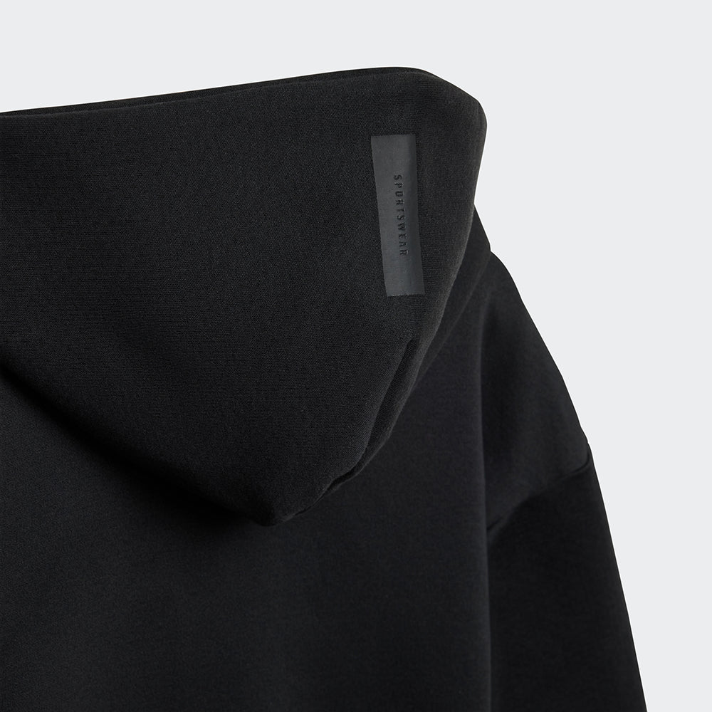 adidas Kinder Sweatjacke - schwarz